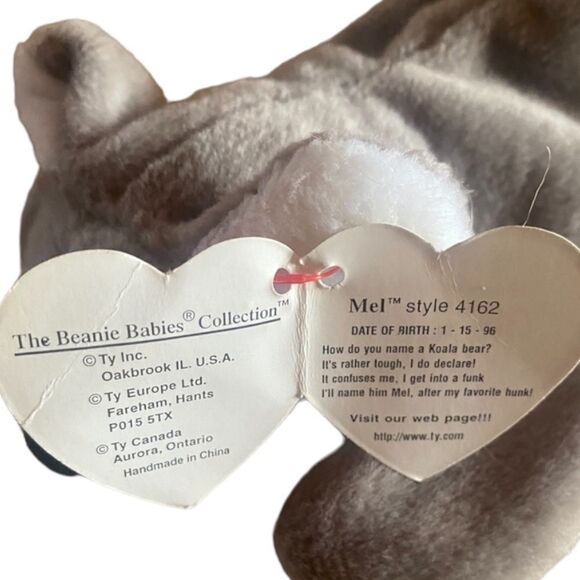 TY Beanie Baby Mel the koala bear - Picture 5 of 5